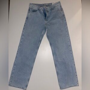 Zara Men's Light Blue Straight Jeans